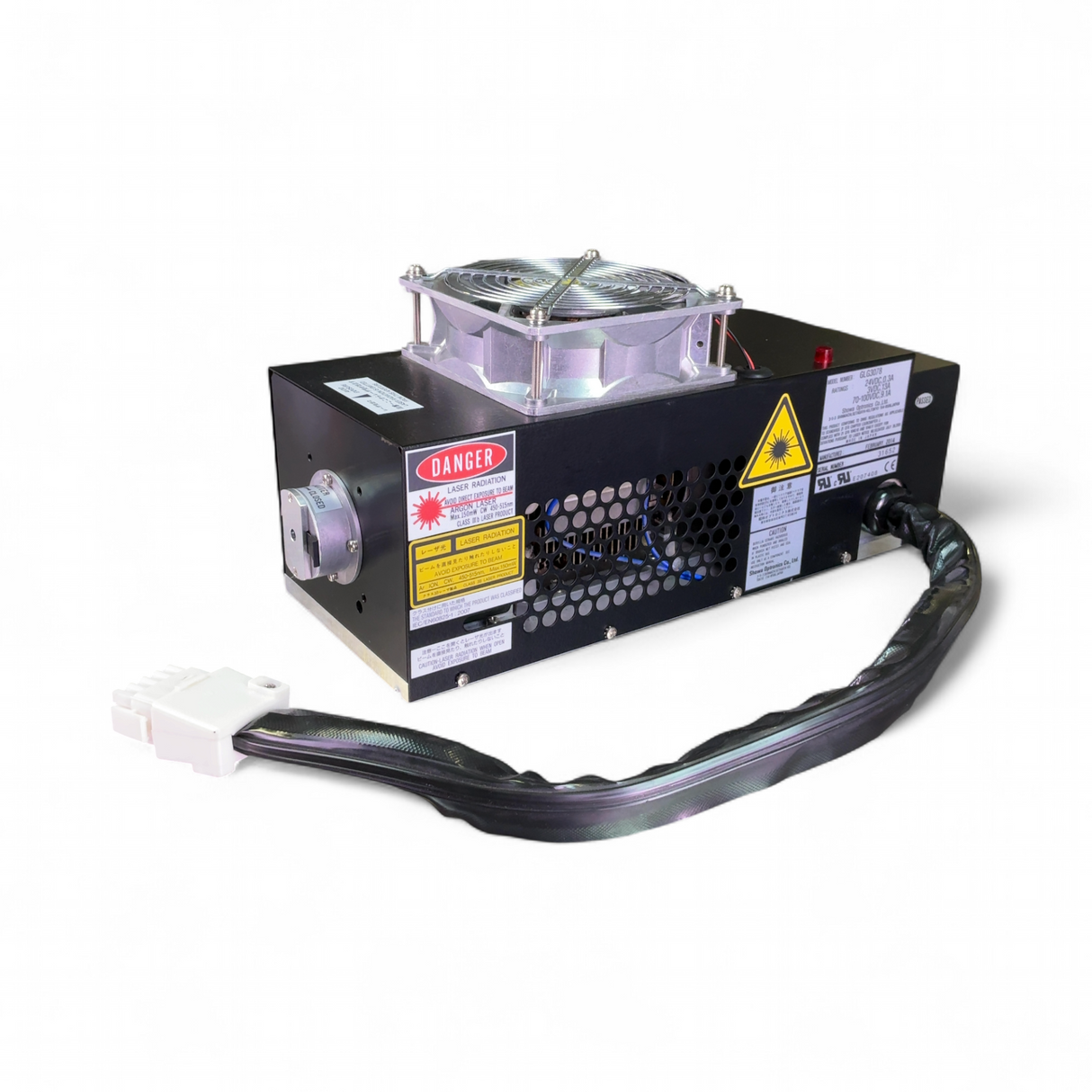Showa Optronics Co., Ltd. 450-515mm Argon Laser Head GLG3078 (BO!) | Safe & Secure Shipping - Image 3