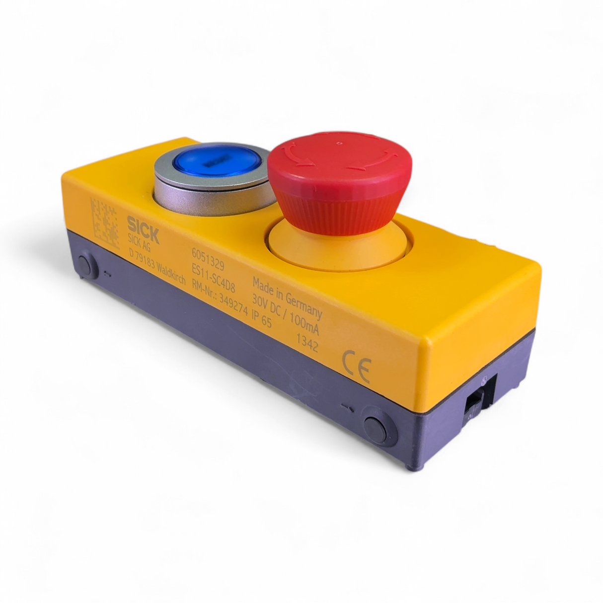 SICK AG Safety Interlock Command Device - Reset/E-Stop ES11-SC4D8 Safety Device (BO!) | Mr. Scientific - Image 4
