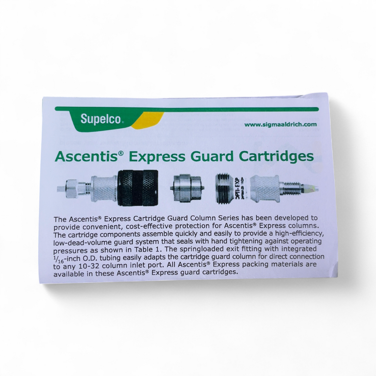 Sigma Aldrich Supelco Ascentis, Phenomenex SecurityGuard HPLC Guard Cartridge Kits Lot 51736-U, AJ0-9532, KJ0-4282 - Image 7