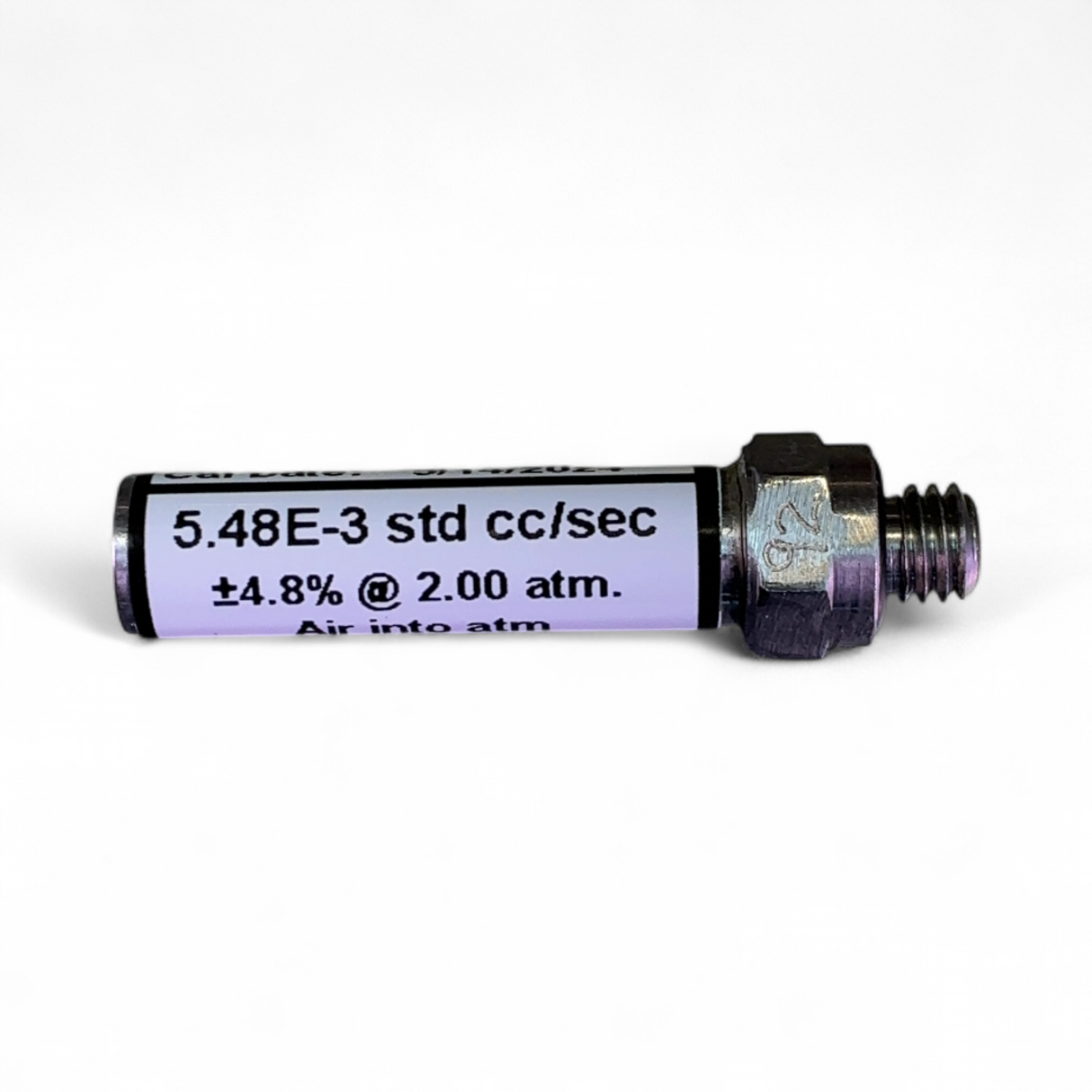 Simco LACO 5.48E-3 std cc/s Air Leak Standard CM525.031009A0/2/2-3 (BO!) | Ships Fast from Mr. Scientific - Image 5