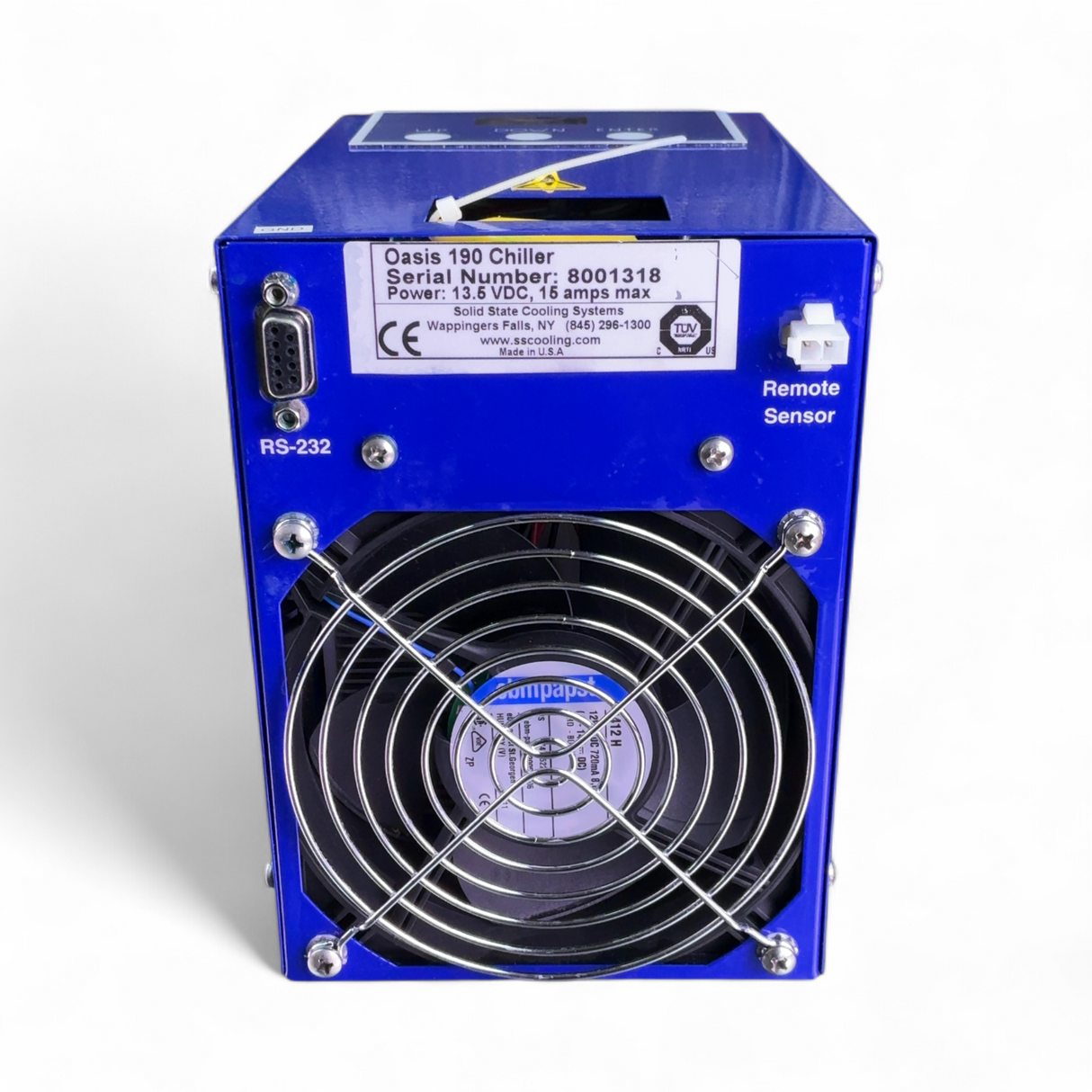 Solid State Cooling Systems Oasis 190 Recirculating Chiller - See Desc - Parts (BO!) | Safe & Secure Shipping - Image 1