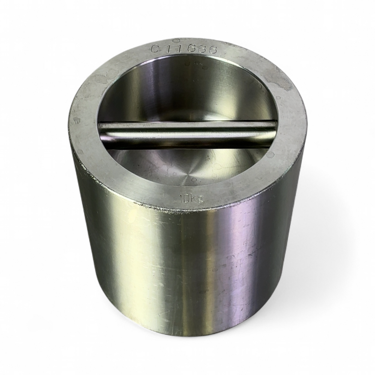 Stainless Steel Industrial Calibration Weight with Handle 10kg | Ships Fast from Mr. Scientific - Image 2