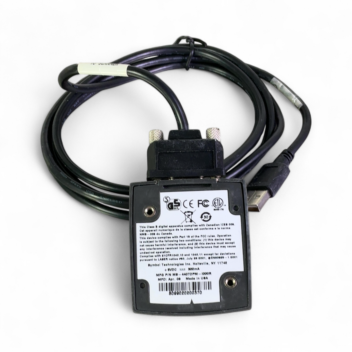 Symbol MiniScan Industrial Barcode Scanner MS-4407DPM-I000R (Best Offer!) | Order Direct and Save - Image 7