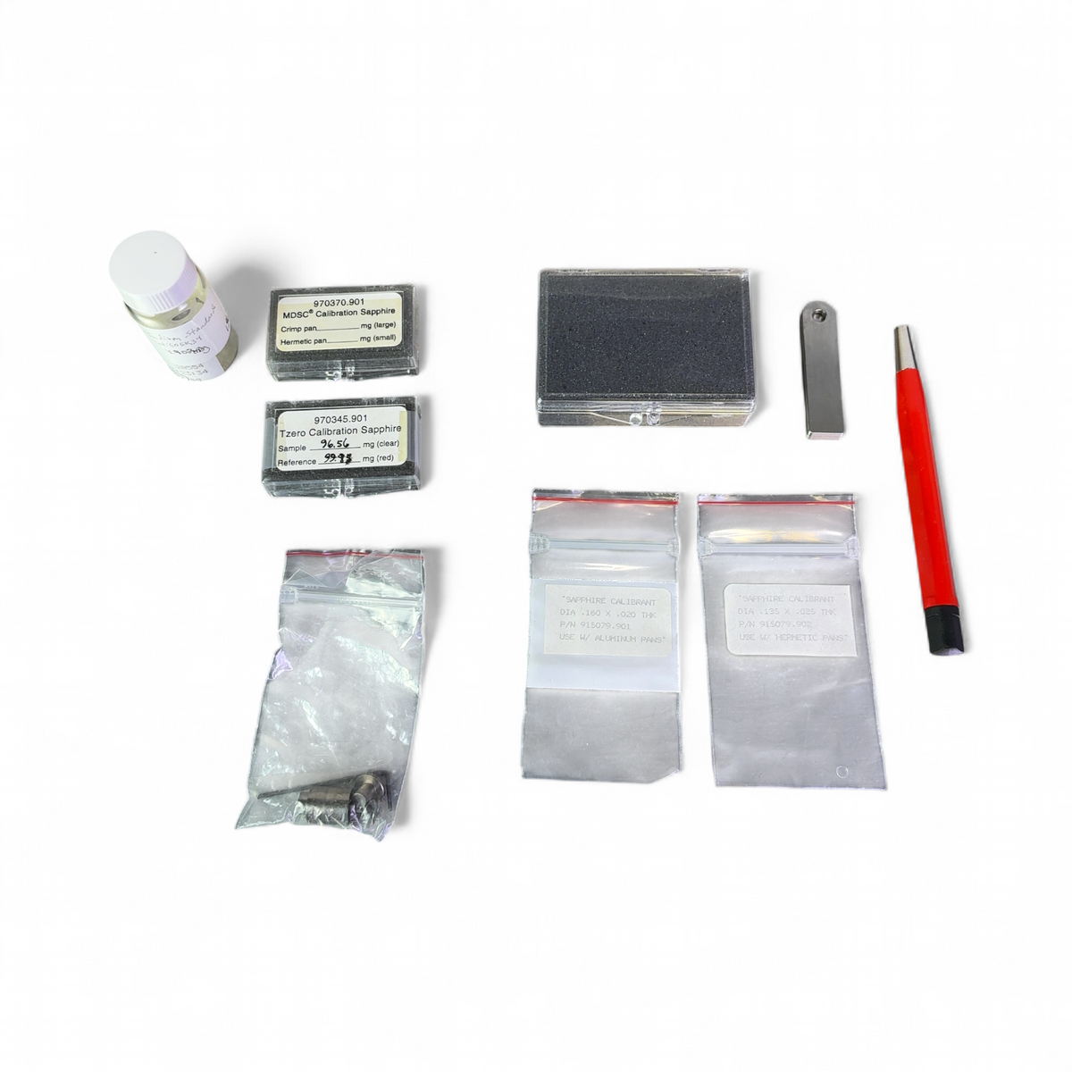TA Instruments DSC (Differential Scanning Calorimeter) Calibration Accessory Kits - Incomplete - Image 13