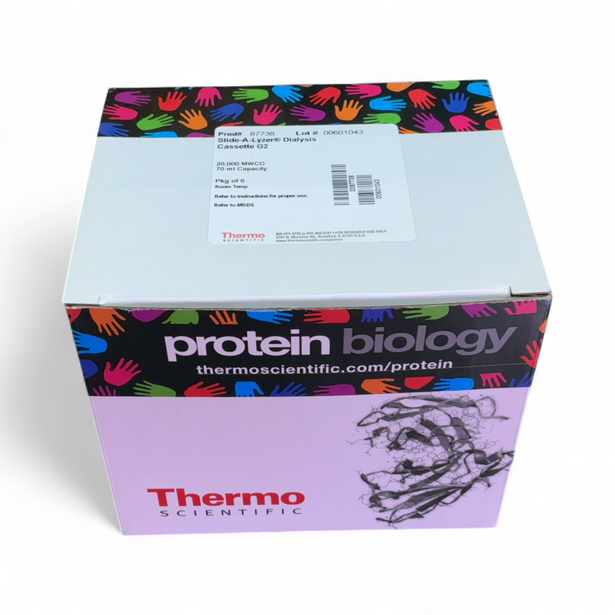 Thermo Scientific 20k-MWCO 70mL Cap. Slide-A-Lyzer Dialysis Cassettes G2 87738, 12ct | Order Direct and Save - Image 6