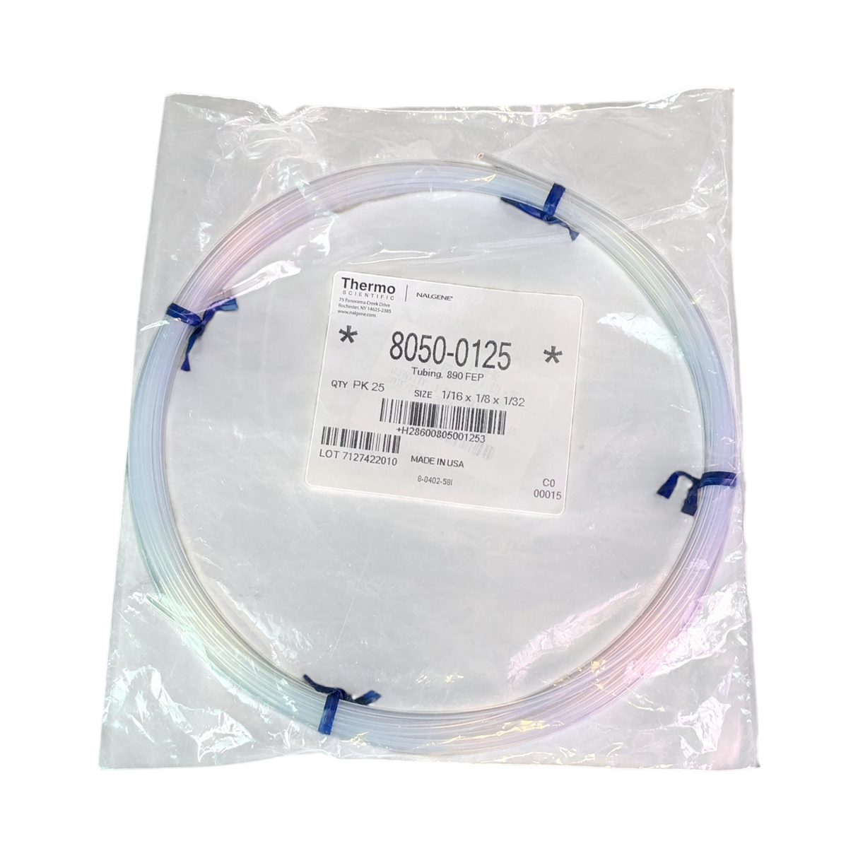 Thermo Scientific 890 FEP Tubing 8050-0125 1/16 x 1/8 x 1/32" (Best Offer!) | Safe & Secure Shipping - Image 4