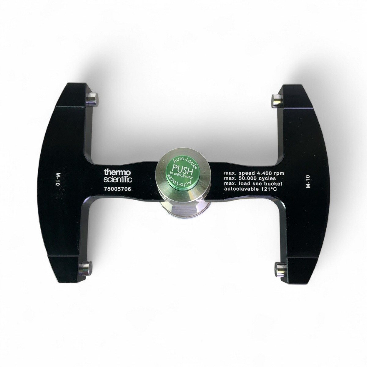 Thermo Scientific M-10 Microplate Swinging Bucket Rotor w Buckets & Adapters 75005706 | Safe & Secure Shipping - Image 3