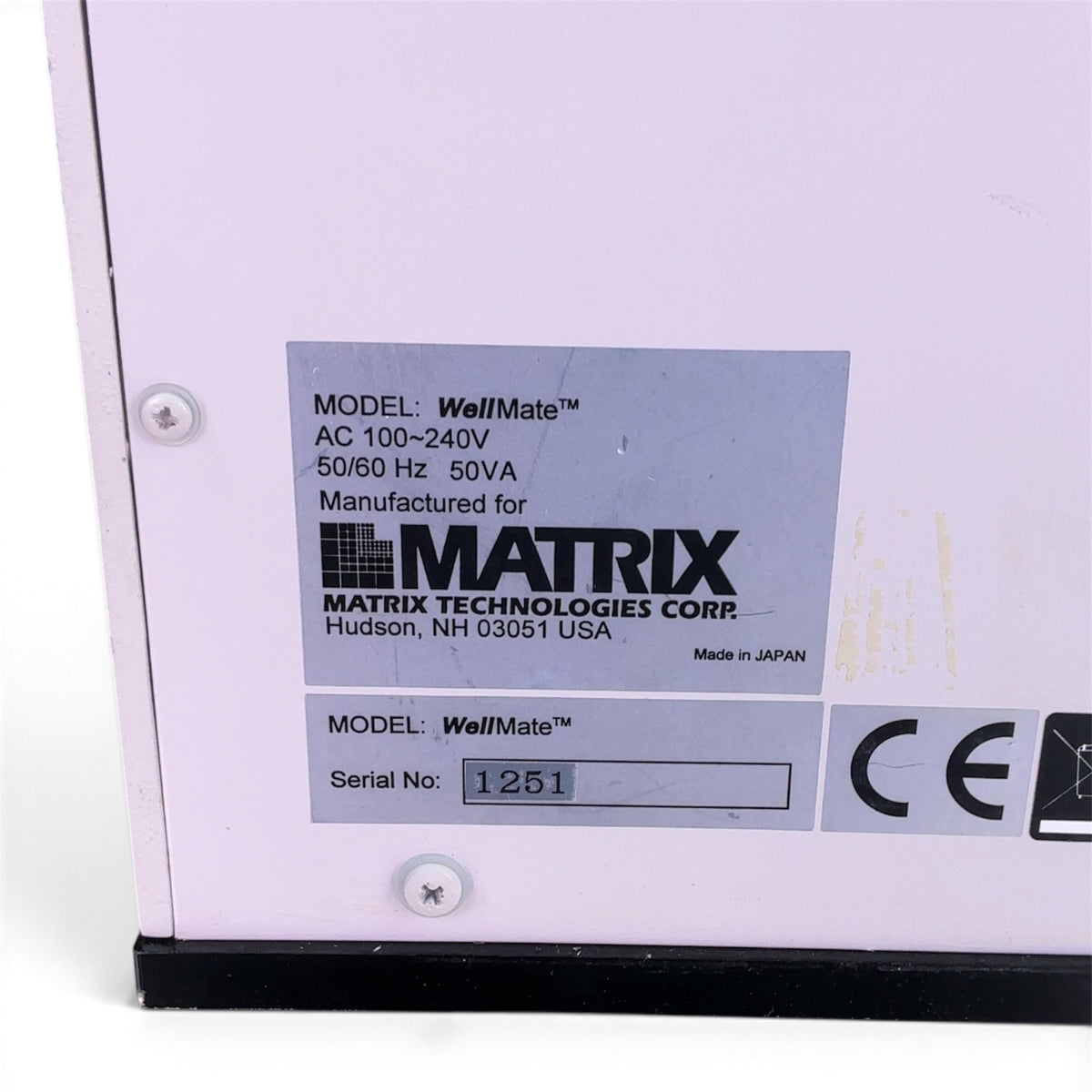 Thermo Scientific Matrix WellMate Automated Microplate Dispenser (BO!) | Mr. Scientific - Image 11