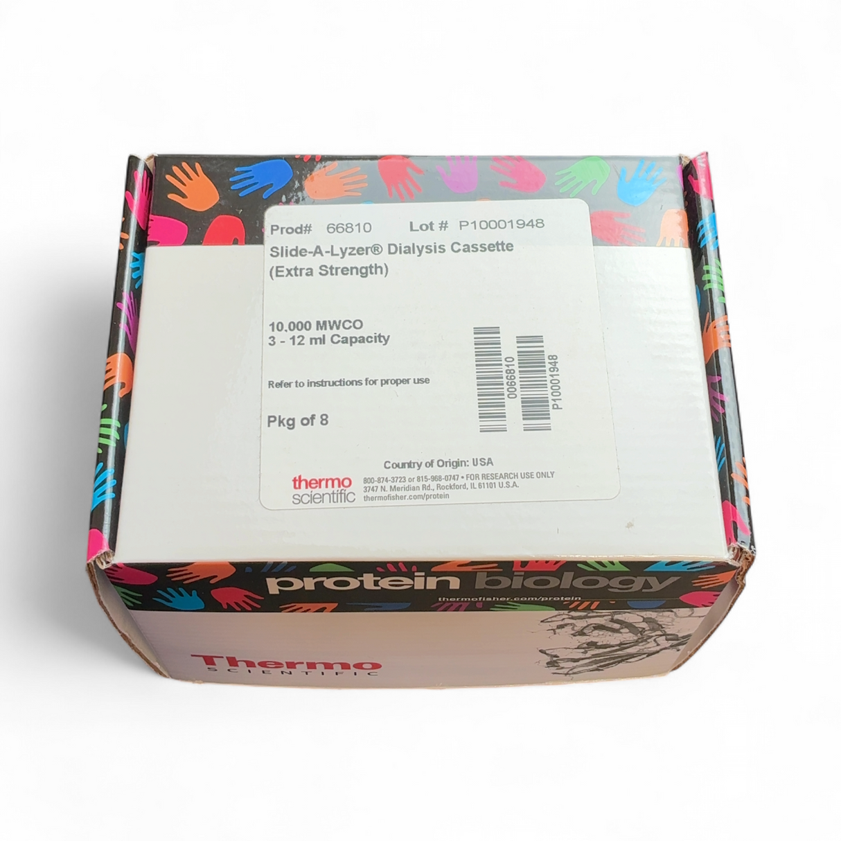 Thermo Scientific Slide-A-Lyzer Dialysis Cassette (Extra Strength) 10,000 MWC... | Ships Fast from Mr. Scientific - Image 4