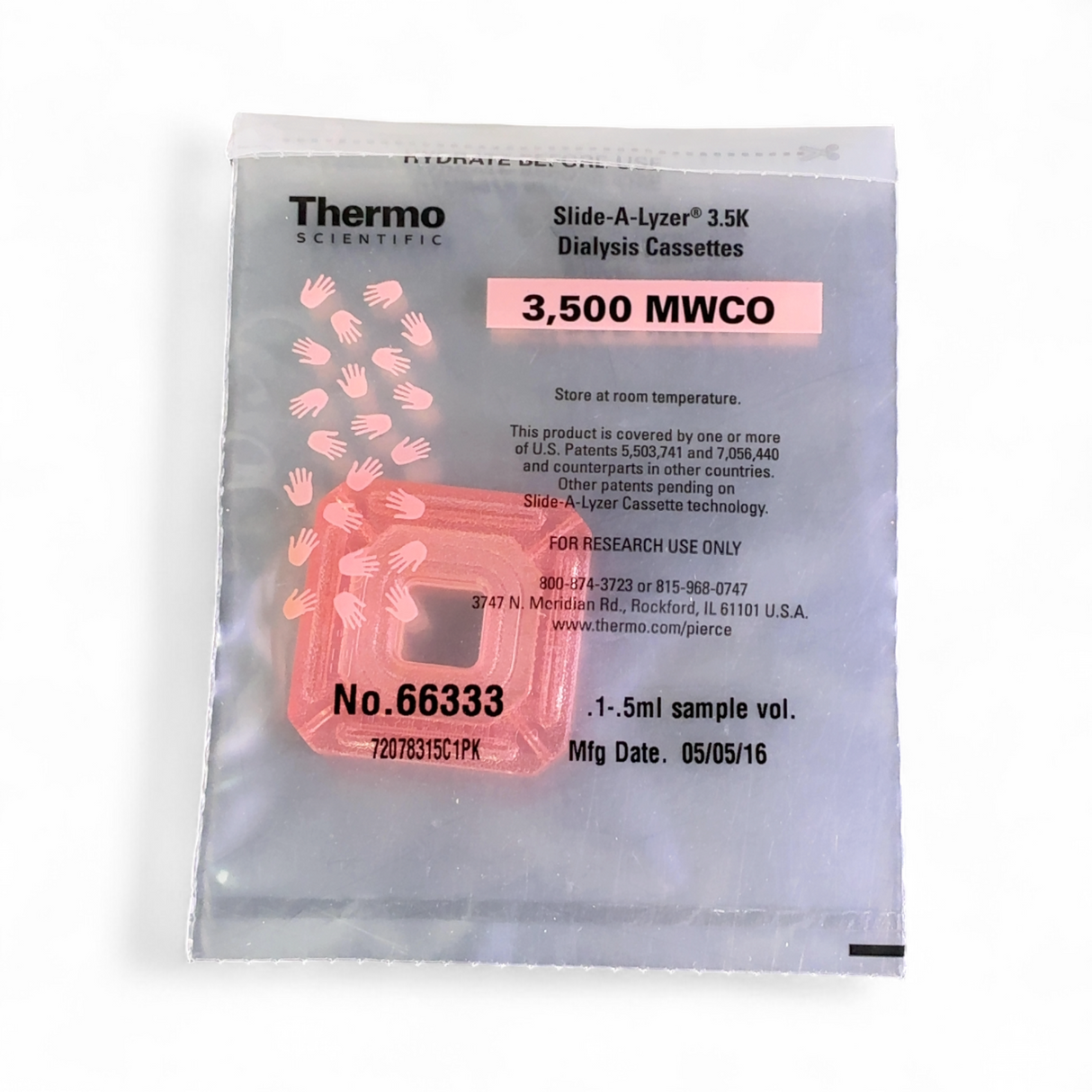 Thermo Scientific Slide-A-Lyzer Dialysis Cassette Mixed Lot EXPIRED | Order Direct and Save - Image 7