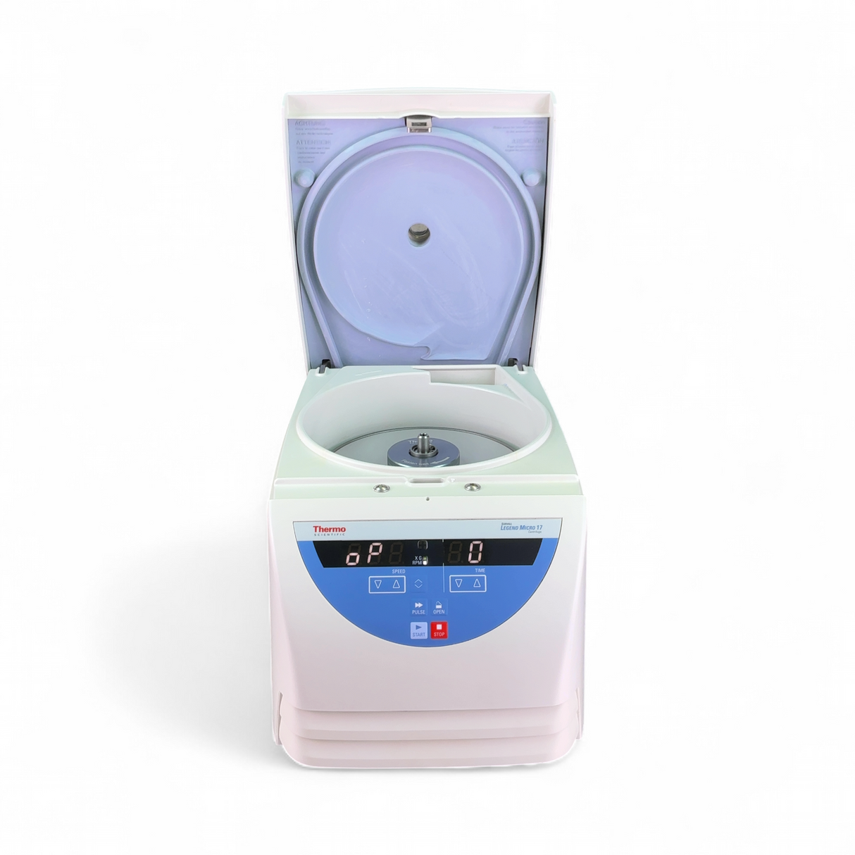 Thermo Scientific Sorvall Legend Micro 17 Centrifuge 7500294 w Hematocrit Rotor 75003473 | Safe & Secure Shipping - Image 2