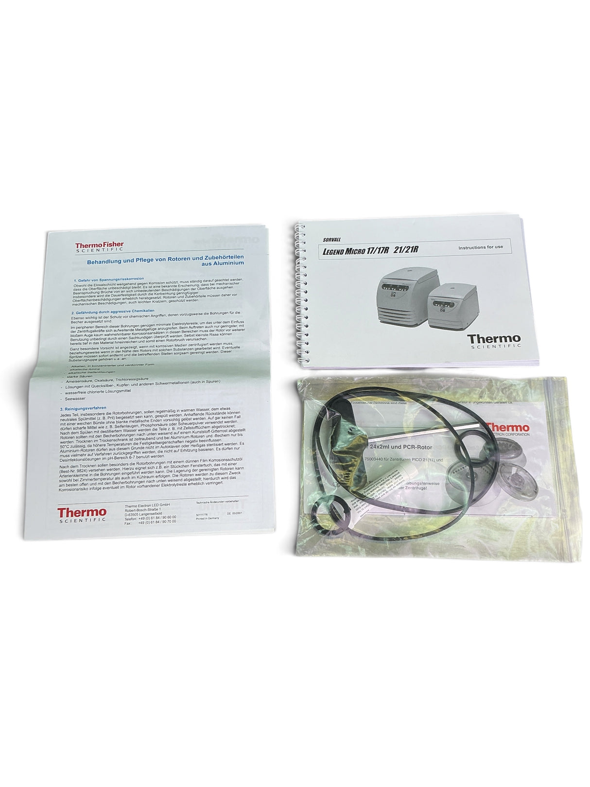 Thermo Scientific Sorvall Legend Micro 17R Refrigerated Centrifuge 75002440 w 24x1.5/2.0mL Rotor 75003424 | Safe & Secure Shipping - Image 15