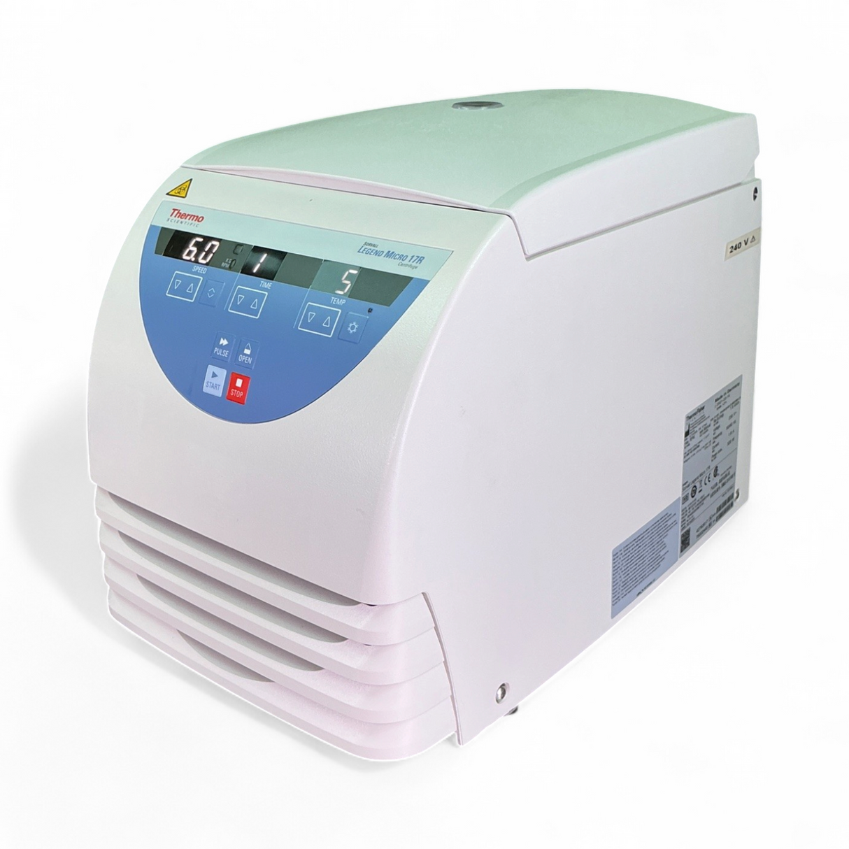 Thermo Scientific Sorvall Legend Micro 17R Refrigerated Centrifuge 75002440 w 24x1.5/2.0mL Rotor 75003424 | Safe & Secure Shipping - Image 6