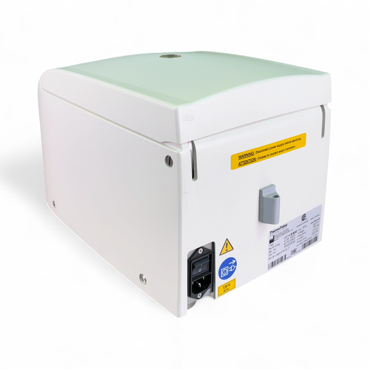 Thermo Scientific Sorvall Legend Micro 21 Centrifuge 75002436 w 24x1.5/2.0mL Rotor 75003424 (BO!) | Order Direct and Save - Image 12