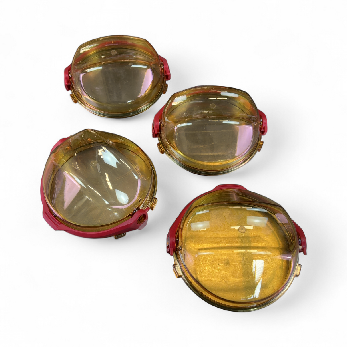 Thermo Scientific TX-750 4x750mL Swinging Bucket Lids - 4pcs 75003609 (BO!) | Safe & Secure Shipping - Image 1