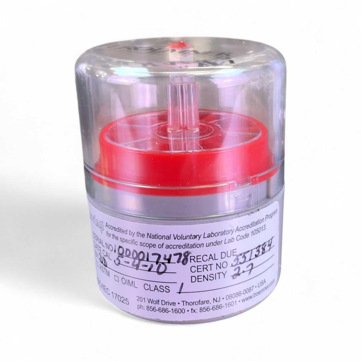 Troemner 1mg & 2mg Calibration Precision Leaf 2pc Set 1000017478, 1000010507 | Safe & Secure Shipping - Image 4