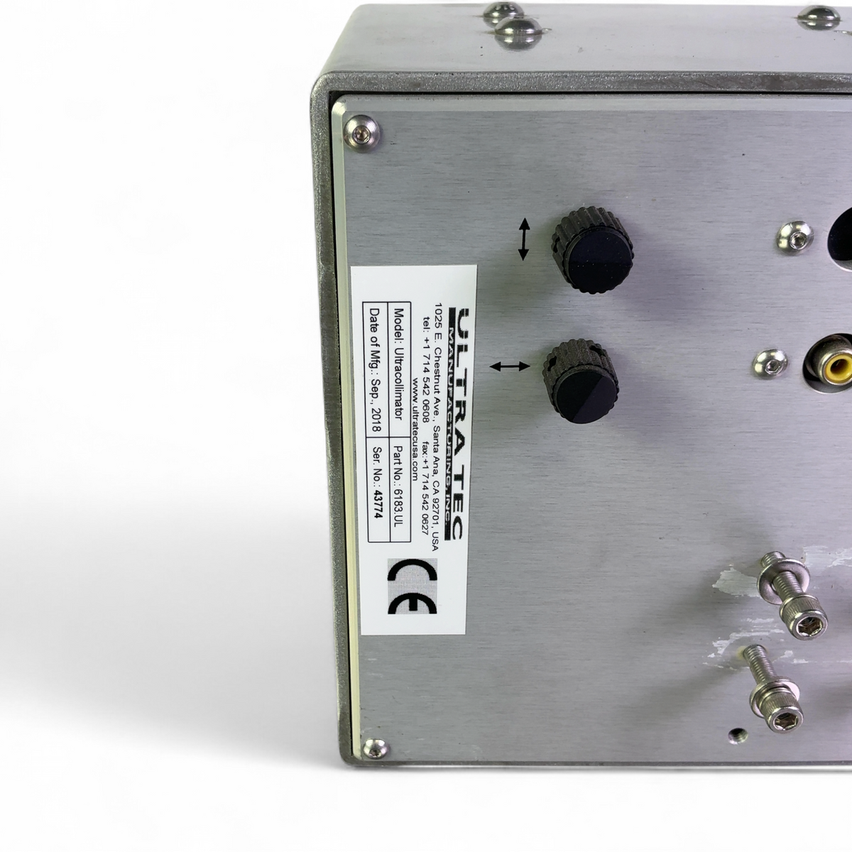 Ultra Tec Ultracollimator Optical Alignment System 6183.UL (BO!) - Image 9