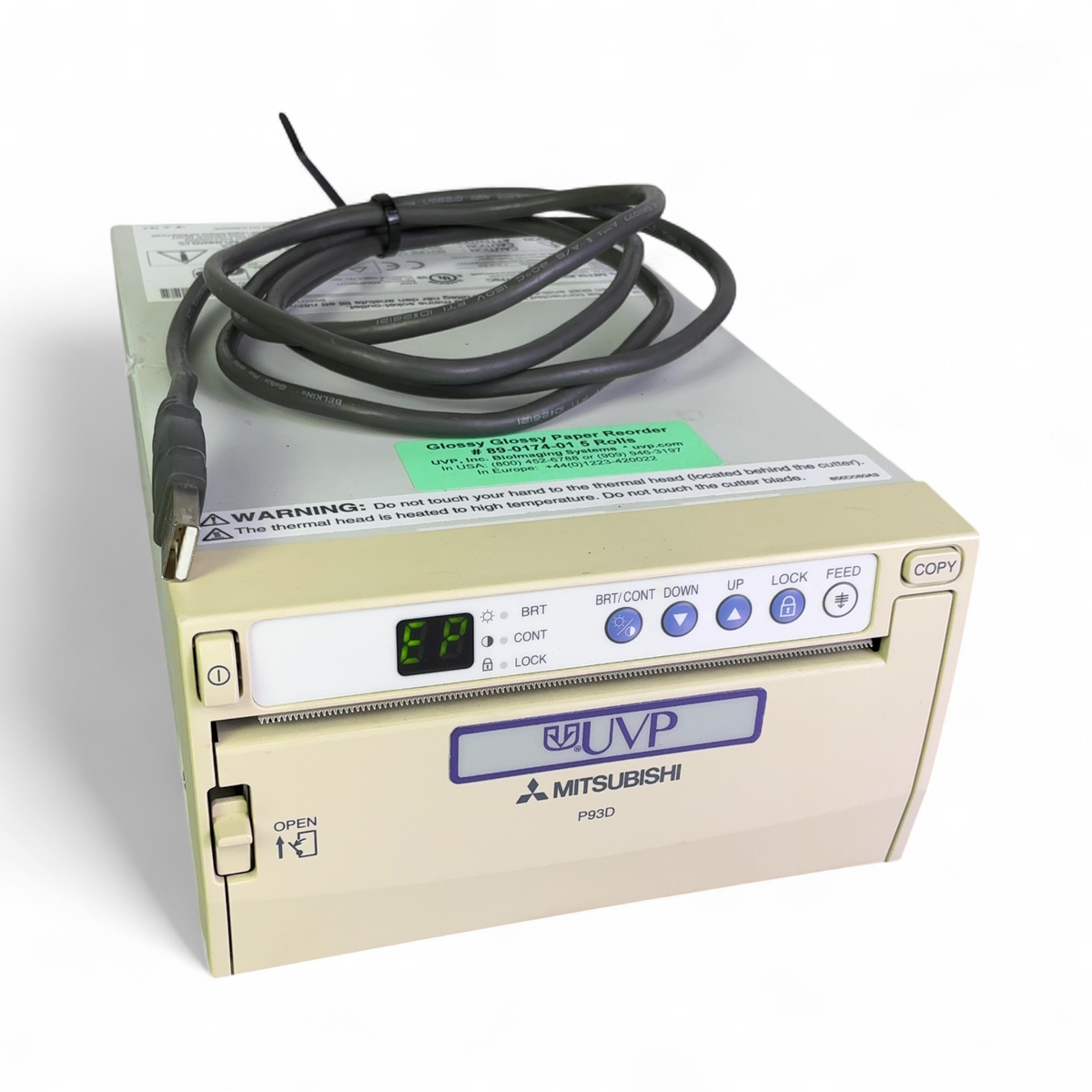 UVP BioImaging Epichemi 3 Darkroom w M-26XV UV Transilluminator & P93DW Printer | Safe & Secure Shipping - Image 13