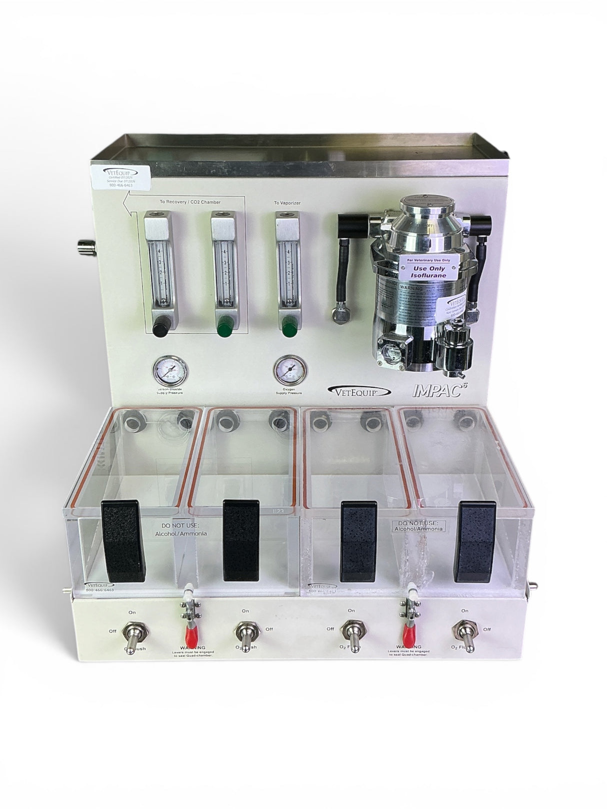 VetEquip Impac6 Isoflurane Multi Patient Rodent Anesthesia System (Best Offer!) | Order Direct and Save - Image 5