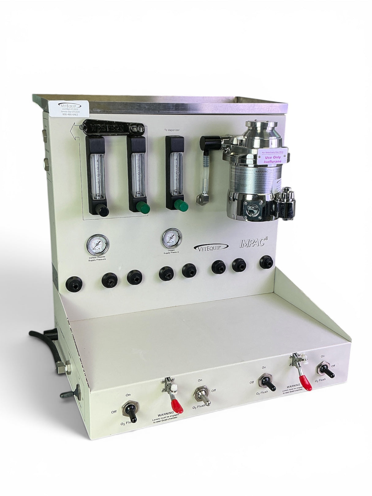 VetEquip Impac6 Multi-Patient Isoflurane Anesthesia System w Accessories (Best Offer!) | Mr. Scientific - Image 6