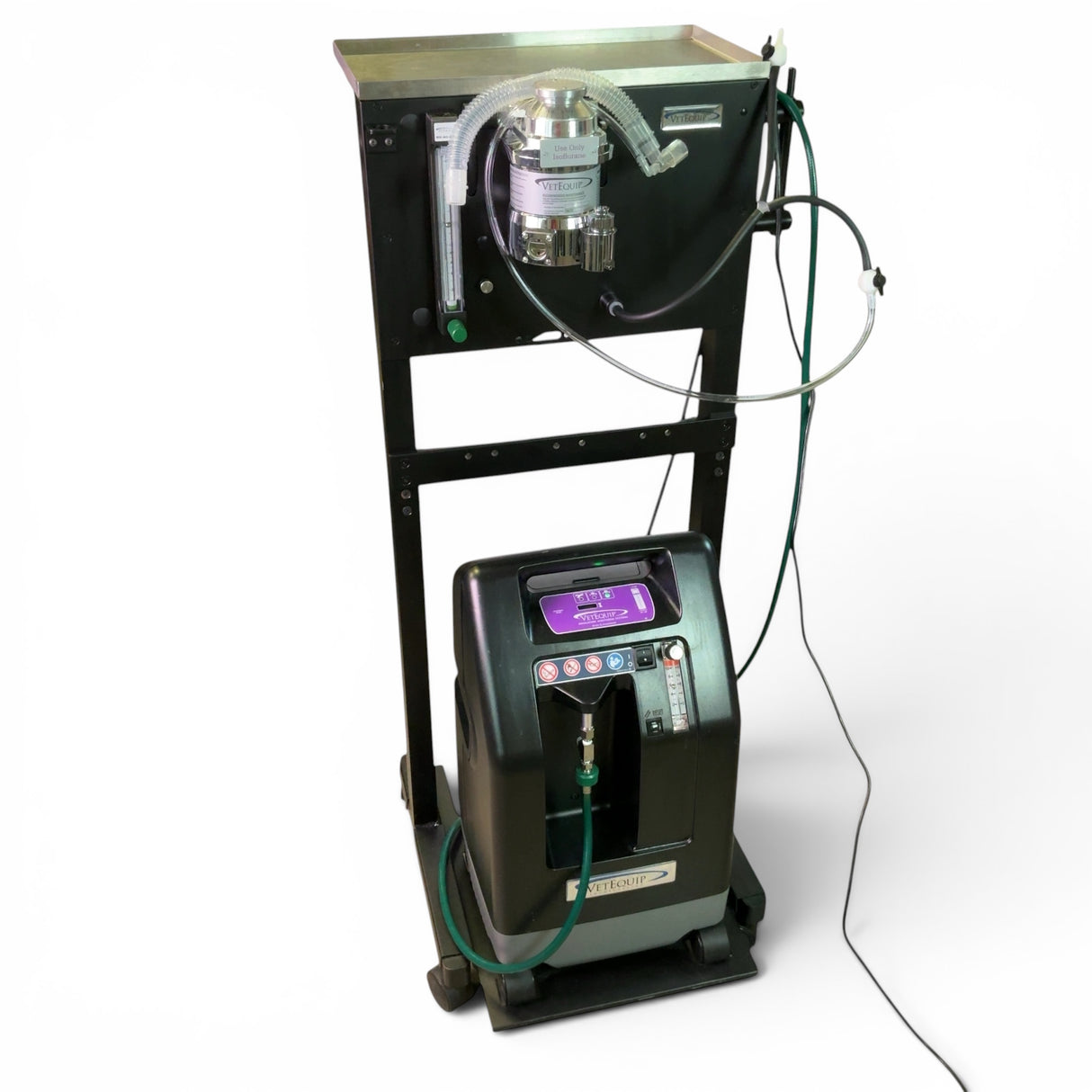 VetEquip Isoflurane Inhalation Anesthesia System w OxyVet Concentrator & Accessories (BO!) | Safe & Secure Shipping - Image 2