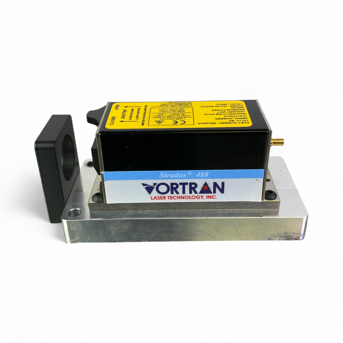 Vortran Laser Technology Stradus 488, 489nm Laser Diode Module 10713/B5 - Tested - Image 7