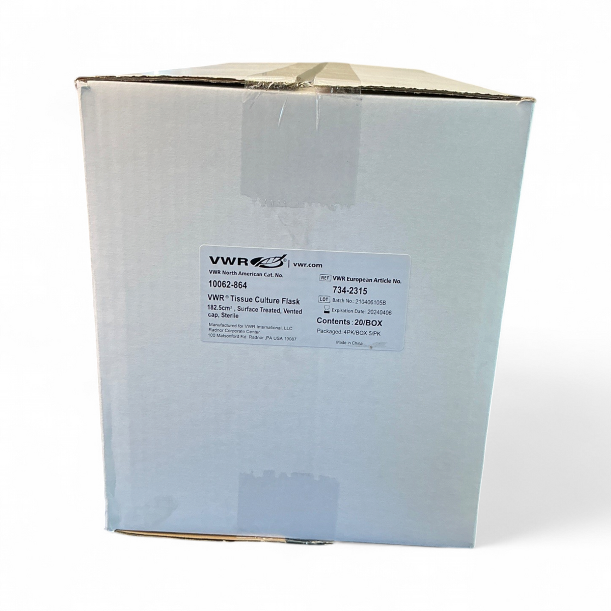 VWR Tissue Culture Flask 10062-864 182 SqCm 20/BOX (Best Offer!) - Image 2