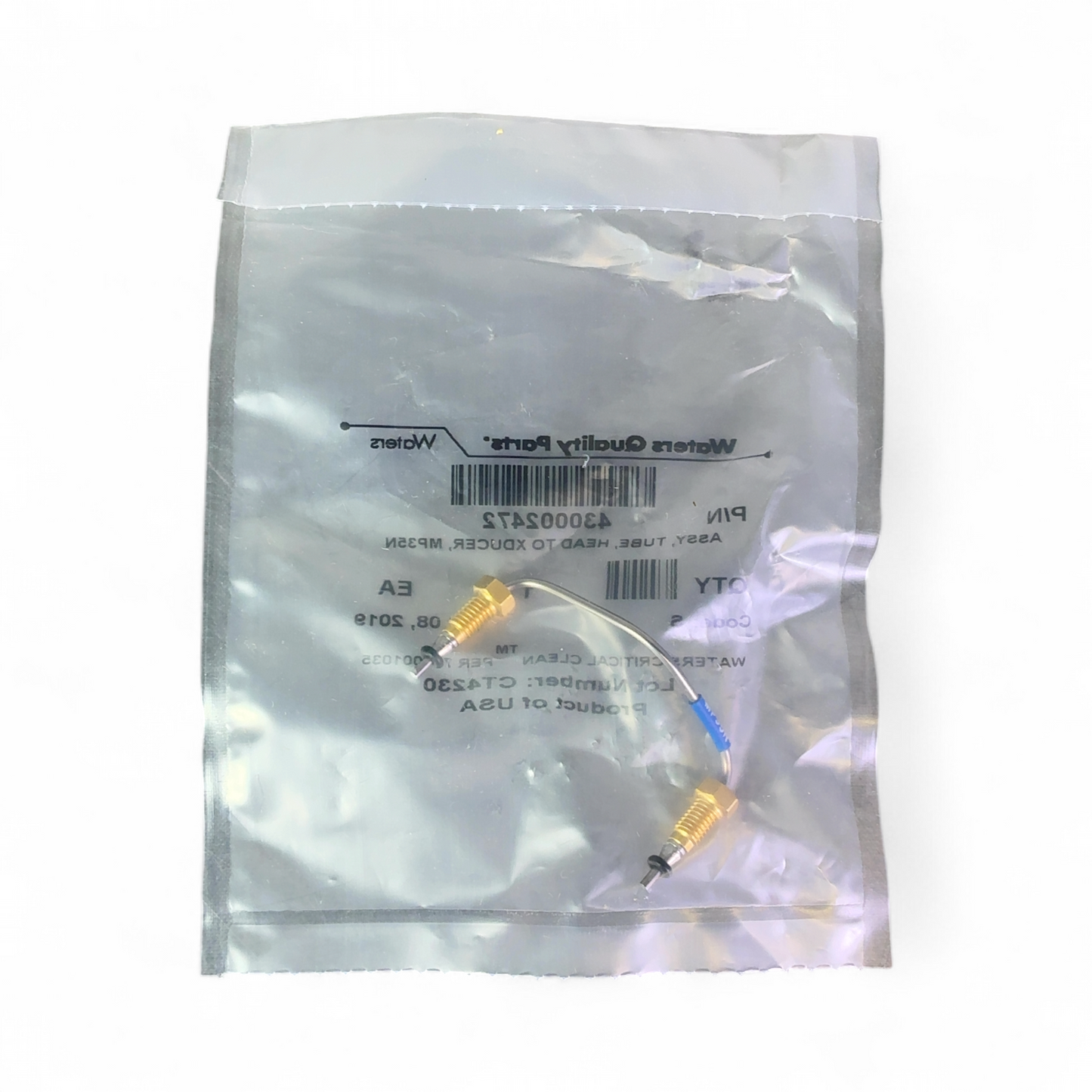 Waters Head to Transducer Tubing Assembly MP35N 430002472 Lot of 2 | Safe & Secure Shipping - Image 8