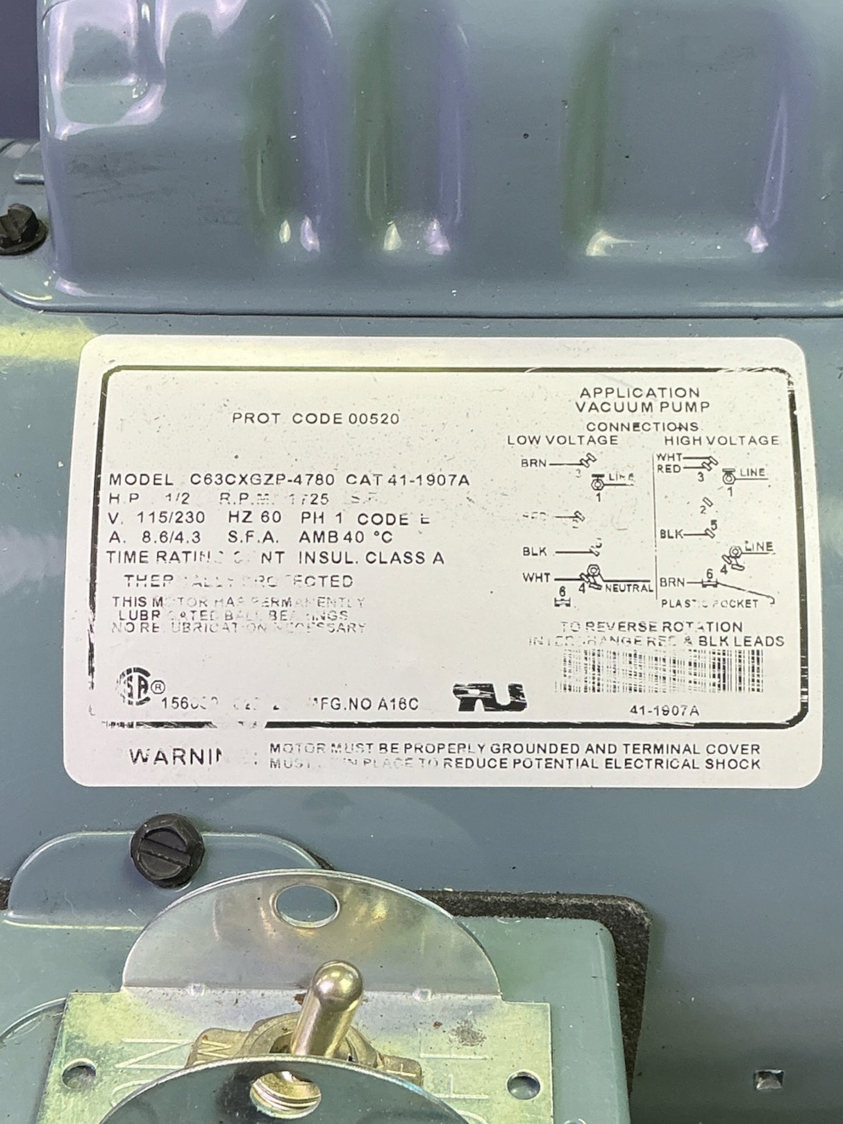 Welch DuoSeal 1402 Vacuum Pump 1402B-01 -- See Description (Best Offer!) | Order Direct and Save - Image 8