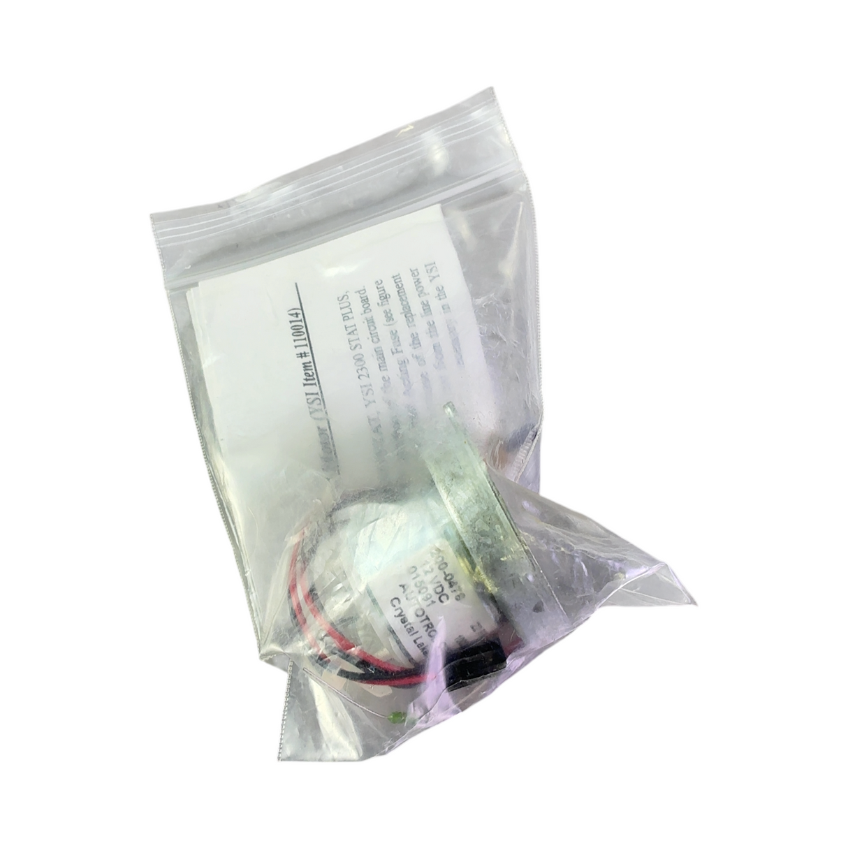 YSI Replacement Motor and O-Rings Parts Lot 110014 110923 (Best Offer!) | Ships Fast from Mr. Scientific - Image 4