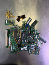 2.5 lb Mixed Computer Memory RAM & Electronic Scrap Lot for Gold Recovery - Image 1