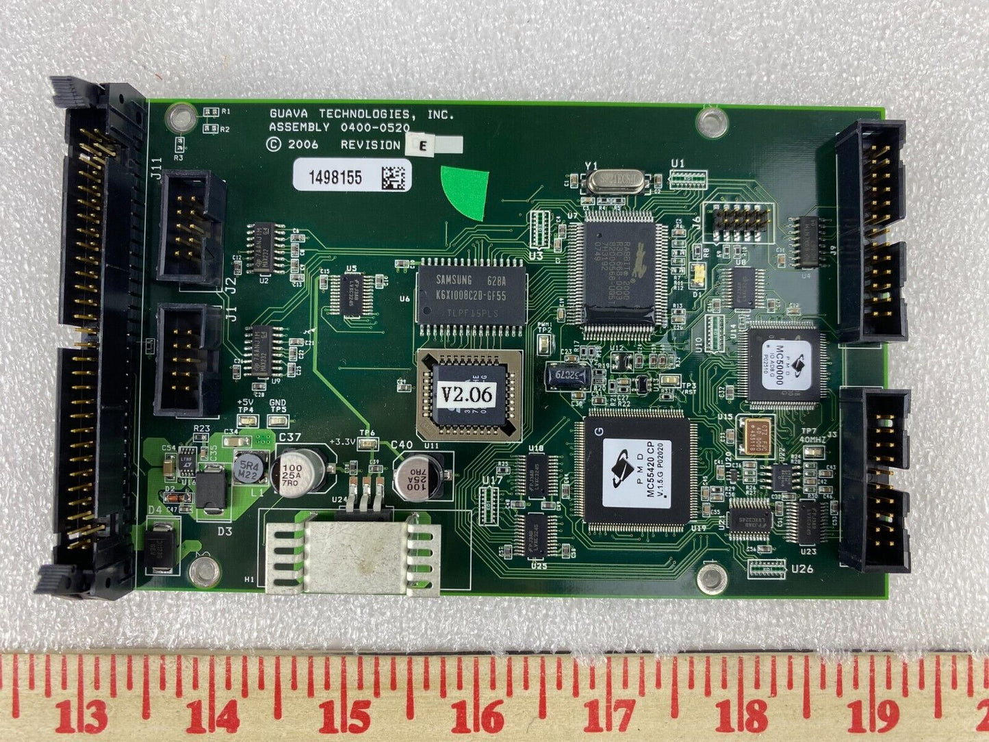 Millipore Guava 0400-0520 Motion Board – Guava Technologies Assembly Rev E