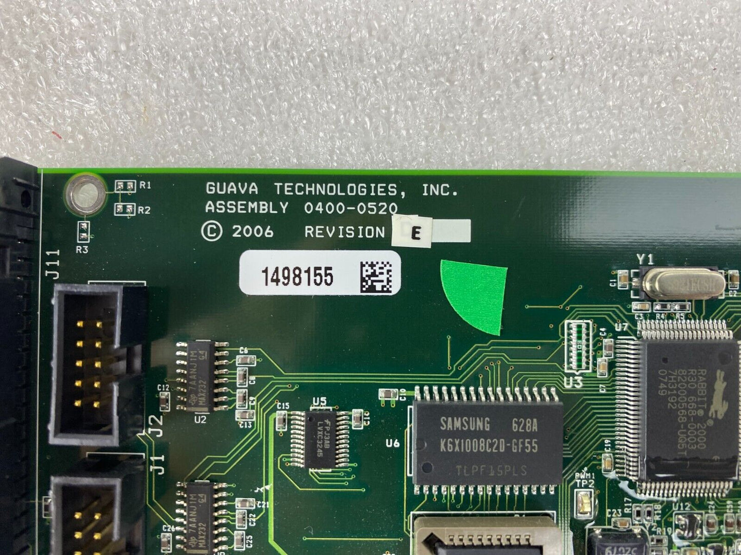 Millipore Guava 0400-0520 Motion Board – Guava Technologies Assembly Rev E