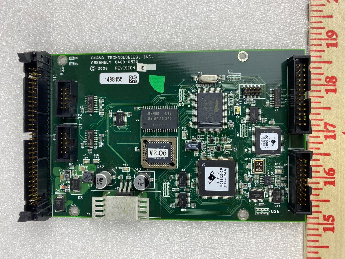 Millipore Guava 0400-0520 Motion Board – Guava Technologies Assembly Rev E
