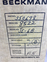Beckman JE-6B Elutriation Rotor – 6000 RPM Centrifuge Rotor (Model 350698)
