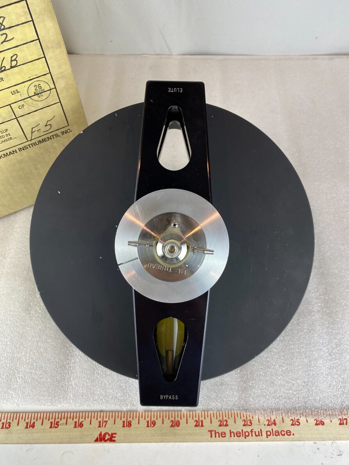 Beckman JE-6B Elutriation Rotor – 6000 RPM Centrifuge Rotor (Model 350698)
