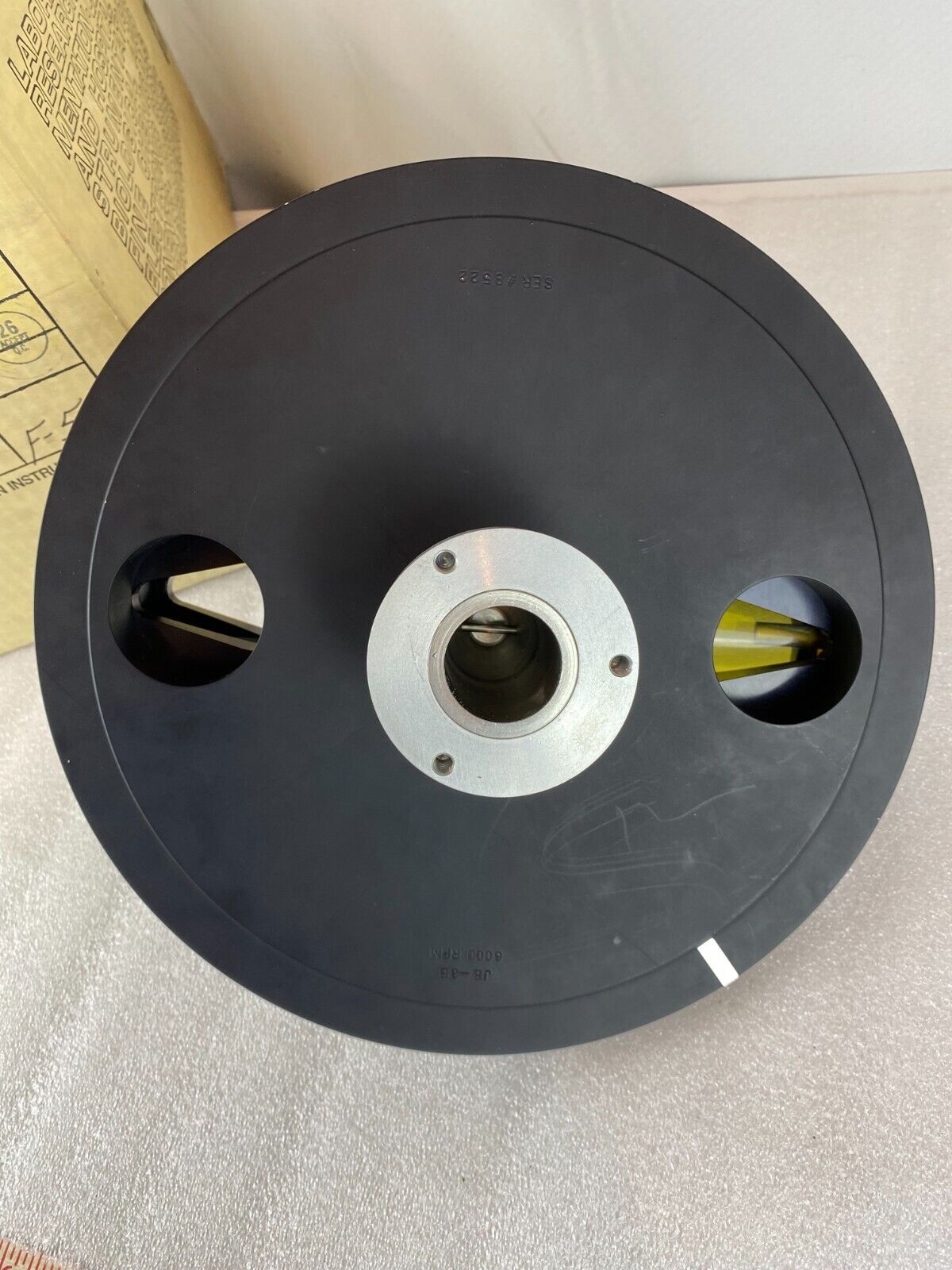 Beckman JE-6B Elutriation Rotor – 6000 RPM Centrifuge Rotor (Model 350698)