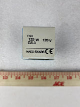 Osram FSH 120V 125W Halogen Photo Optic Lamp 54436 (New in Box)