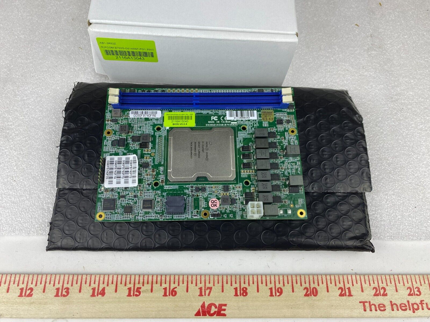 Portwell PCOM-B703G Industrial COM Express Type 7 Motherboard – Intel Xeon D-2145NT @ 1.90GHz