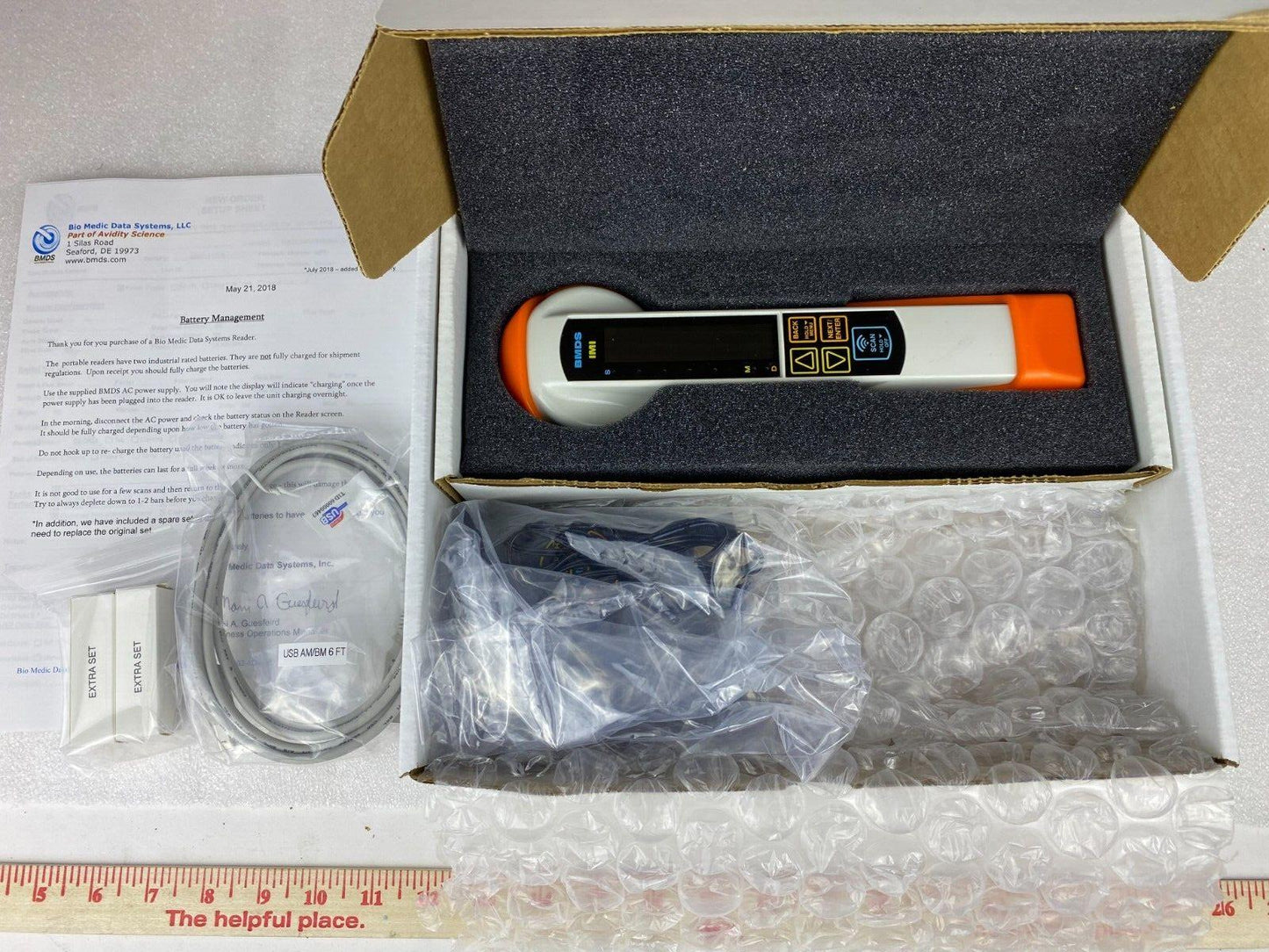 BMDS DAS-8006B-IUS Wireless Reader System – New in Box with Accessories