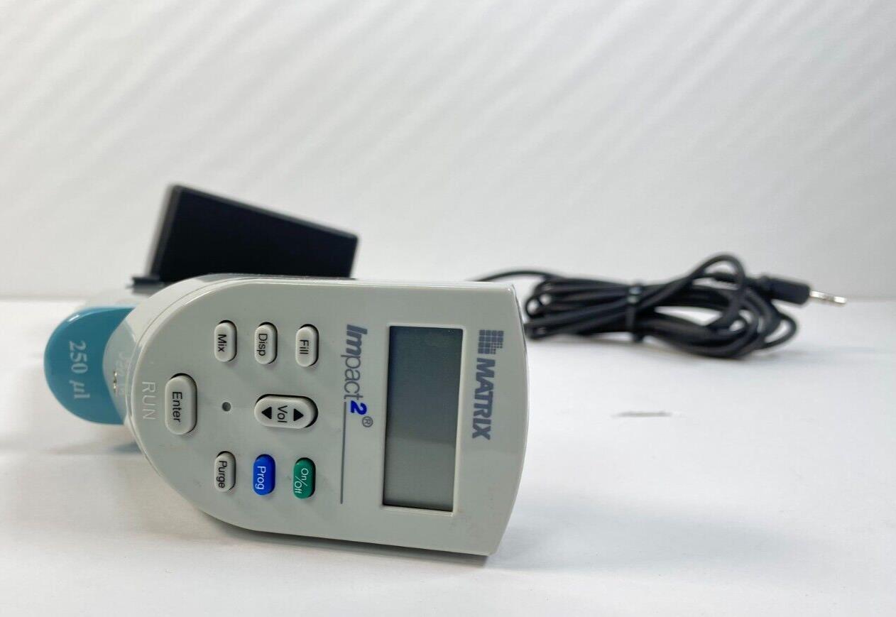Thermo Scientific Matrix Impact 2 250 µL 8-Channel Electronic Pipette – With Power Cord