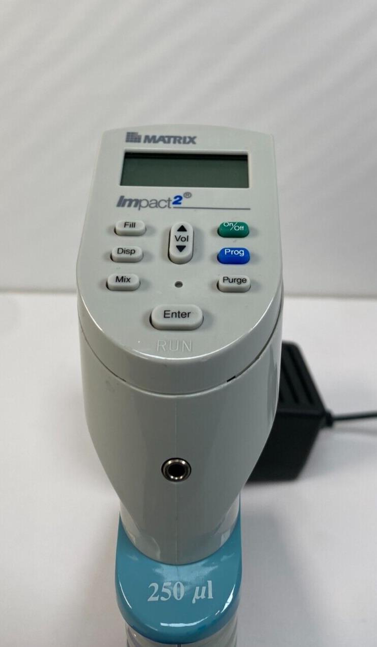 Thermo Scientific Matrix Impact 2 250 µL 8-Channel Electronic Pipette – With Power Cord