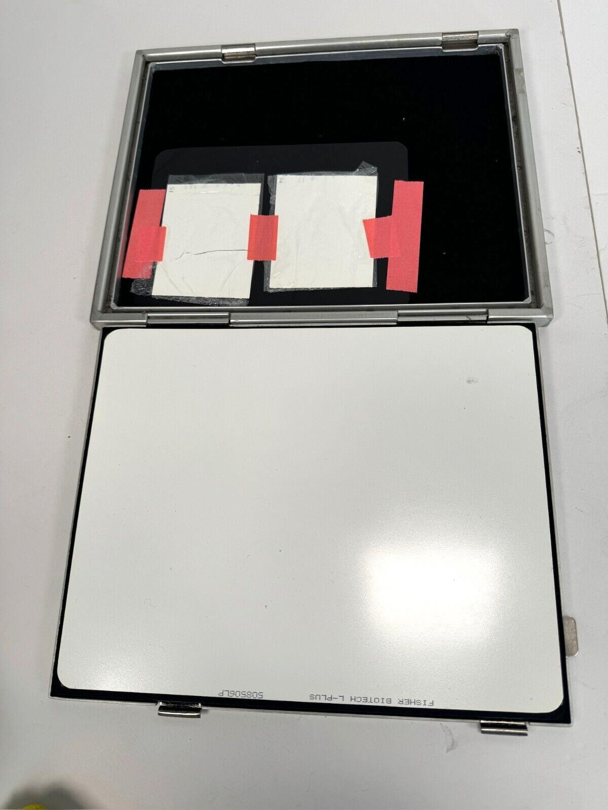 2x Fisher Scientific Autoradiography Cassette 8x10 – Electrophoresis Imaging