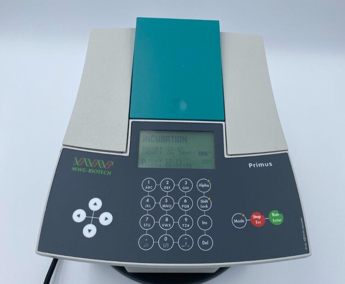MWG-Biotech Primus 25 Thermal Cycler – Replace Clock Battery Error
