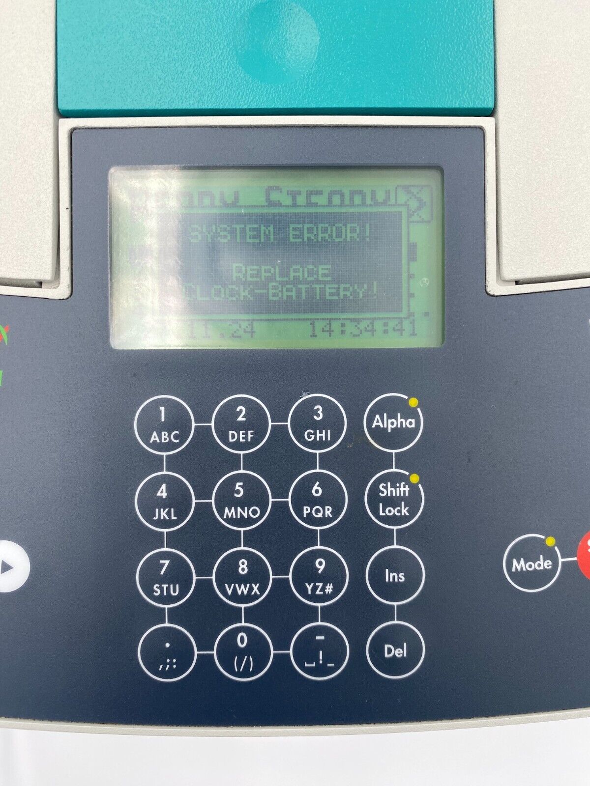 MWG-Biotech Primus 25 Thermal Cycler – Replace Clock Battery Error