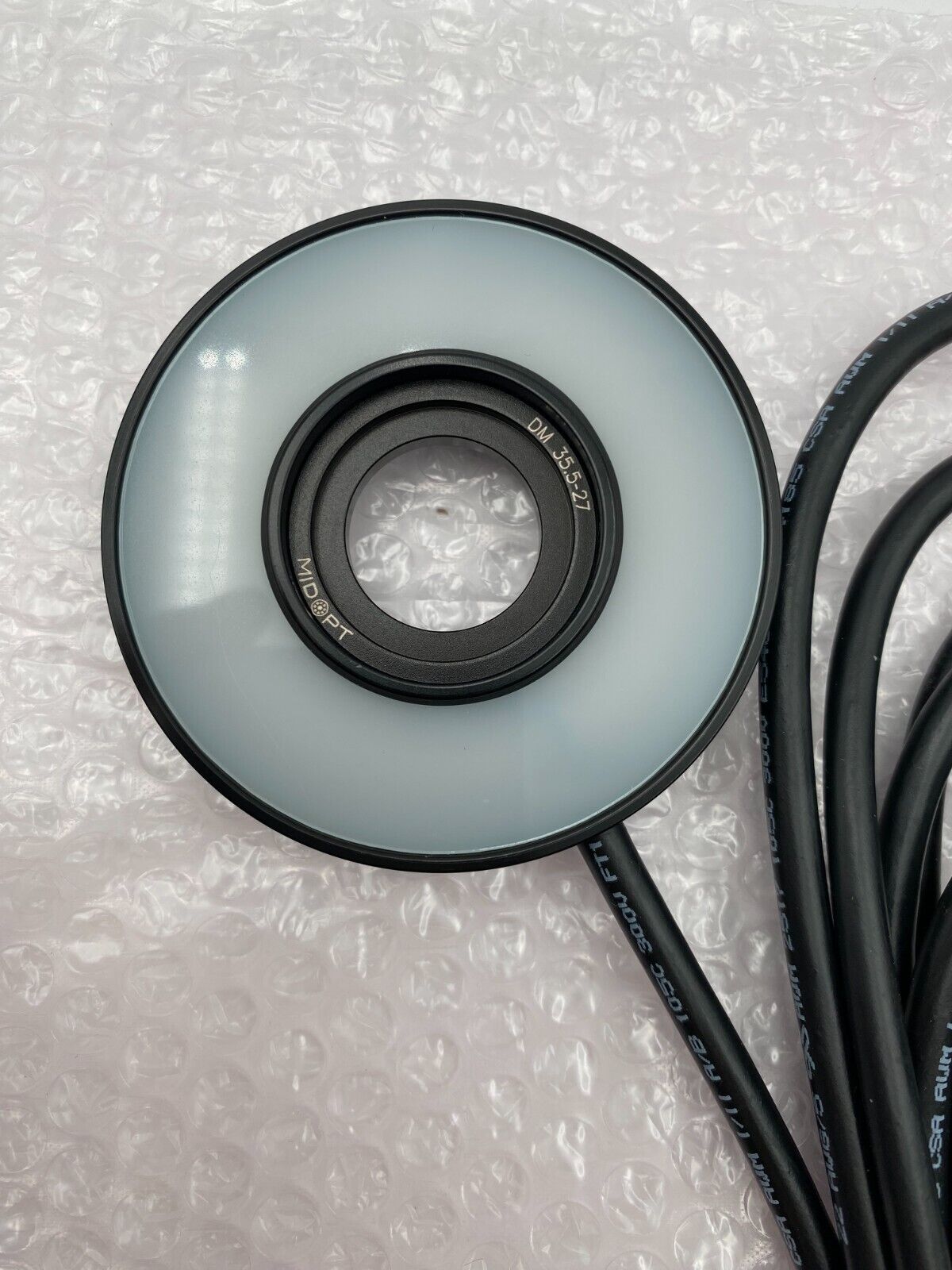 Advanced Illumination RL121-530C1D-3M Machine Vision Ring Light – Green 530nm