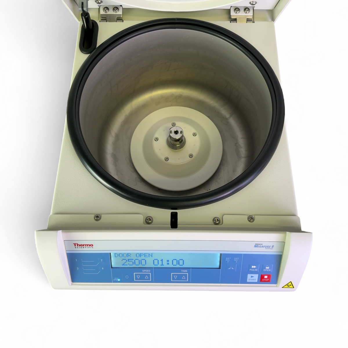 Thermo Scientific Heraeus Megafuge 8 Centrifuge 75007210 w M-10 Swinging Bucket Rotor | Mr. Scientific