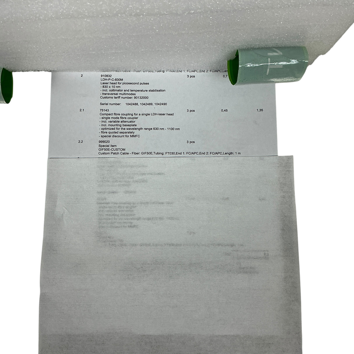 PicoQuant LDH-P-C-830M Picosecond Laser Diode Head - New Open Box