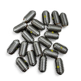 20 Pcs McMaster-Carr 3408A6 Slotted Spring Plungers – 3/8"-16 Thread, 6–21 lb Force, SS Thread Lock
