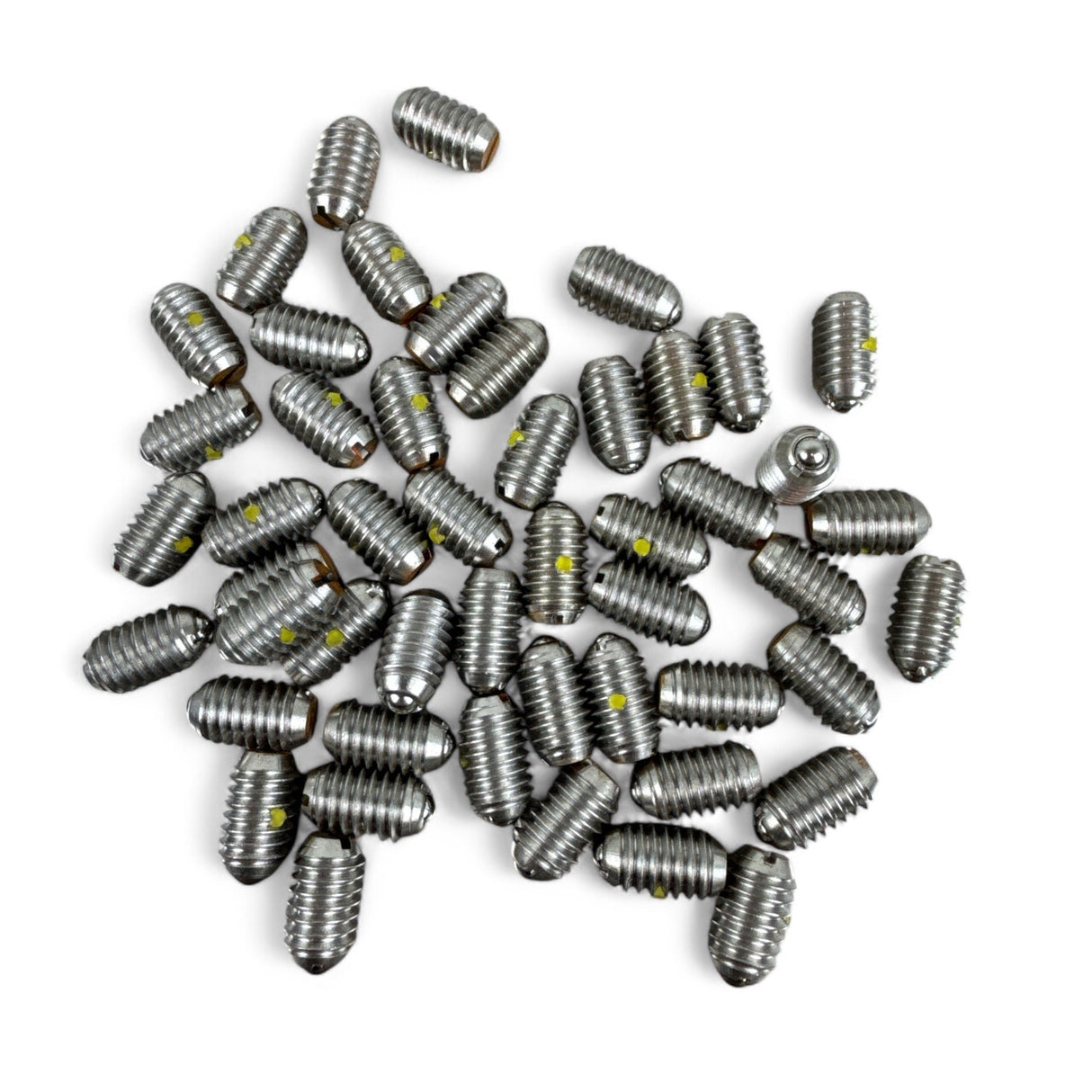 50 Pcs McMaster-Carr 3408A6 Slotted Spring Plungers – 3/8"-16 Thread, 6–21 lb Force, SS Thread Lock